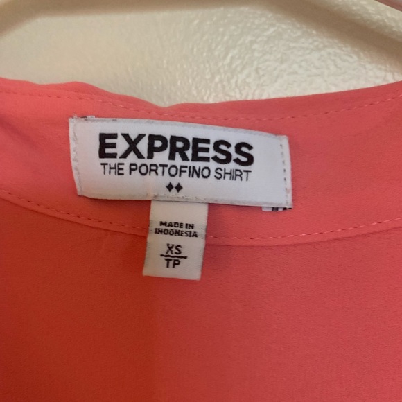 Express Tops - Pink blouse Express Tops - Pink blouse
